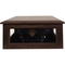 DomEx Hardwoods Hat/Cover Box, Solid Top, Walnut - Image 1 of 3