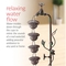 Alpine 38 In. Hanging 6 Cup Tiered Floor Fountain - Image 8 of 10