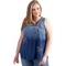 Lucky Brand Plus Size Embroidered Stars Tank Top - Image 1 of 3