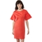 Armani Exchange Cinched Flare Sleeve Short Dress - Image 4 of 4
