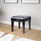 CorLiving Antonio 16 in. Square Bonded Leather Bench - Image 3 of 3