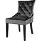 CorLiving Antonio Velvet Accent Chair 2 pk. - Image 2 of 3