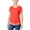 Charter Club Petite Cotton Embroidered Top - Image 1 of 2
