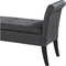 CorLiving LAD-501-O Antonio Scrolled Fabric Storage Bench - Image 4 of 6