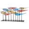 Dale Tiffany 10 Pc. Multi Color Fish With Stand - Image 1 of 2