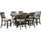 Signature Design by Ashley Tyler Creek 7 Pc. Counter Height Dining Table Set - Image 1 of 3