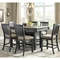 Signature Design by Ashley Tyler Creek 7 Pc. Counter Height Dining Table Set - Image 2 of 3