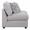 Coaster Charlotte Modern Sectional Armless Chair - Image 3 of 4