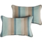 Mozaic Co. Sunbrella Gateway Mist Stripe Pillow 2 Pk. - Image 1 of 2