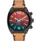 Diesel Men's Overflow IP and Leather Watch 49mm DZ4482 - Image 1 of 2