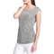Calvin Klein Ruching and Button Top - Image 1 of 3