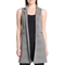Calvin Klein Collection Glen Plaid Vest with Zippers - Image 3 of 3