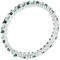 14K White Gold Diamond and Emerald Eternity Ring - Image 2 of 2