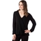 Michael Kors Crossover Woven Fitted Top - Image 1 of 4