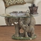 Design Toscano Elephant's Majesty Glass Topped Cocktail Table - Image 2 of 2