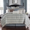 Waterford Florence Chambray Blue Duvet Set - Image 2 of 4