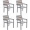 CorLiving Gallant Outdoor Dining Chair 4 pk. - Image 1 of 5