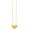 14K Yellow Gold Puffed Heart Necklace 18 in. - Image 1 of 2