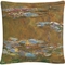 Trademark Fine Art Claude Monet The Water Lily Pond Decorative Throw Pillow - Image 1 of 3