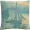 Trademark Fine Art Claude Monet Sunrise Decorative Throw Pillow - Image 1 of 3