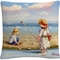 Trademark Fine Art Rosa At The Beach III Decorative Throw Pillow - Image 1 of 3