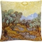Trademark Fine Art Vincent van Gogh Olive Trees Decorative Throw Pillow - Image 1 of 3
