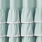 Lush Decor Ella Lace Ruffle 72 x 72 in. Single Shower Curtain - Image 2 of 2