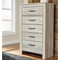 Signature Design by Ashley Bellaby 5 Drawer Chest - Image 2 of 4