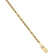 14K Gold Milano Rope Chain Necklace 22 in. - Image 3 of 3