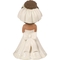 Precious Moments Mix and Match Bride Wedding Cake Topper, Brown Hair / Light Skin - Image 2 of 4