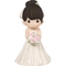 Precious Moments Mix and Match Bride Figurine, Black Hair, Light Skin Tone - Image 1 of 4