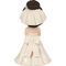 Precious Moments Mix and Match Bride Figurine, Black Hair, Light Skin Tone - Image 2 of 4