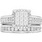 10K White Gold 1 1/4 CTW Diamond Ring, Size 7 - Image 1 of 4