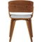 Armen Living Ivy Mid-Century Dining Chair - Image 3 of 4