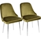 LumiSource Marcel Dining Chair Set of 2 - Image 1 of 4