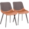 LumiSource Outlaw Two Tone Chair 2 pk. - Image 1 of 3
