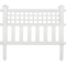 Suncast Grand View Garden Border Fencing, 1 section - Image 1 of 2
