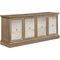 Coaster Glen Cove Traditional Server with Antique Mirrored Doors - Image 1 of 2