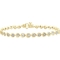 She Shines Sterling Silver over 14K Gold 1/10 CTW Diamond Link Miracle Bracelet - Image 1 of 4