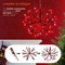 Alpine Christmas Red Twig Ornament Light - Image 5 of 8