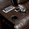 Furniture of America Listowel Bonded Leather Reclining Sofa - Image 3 of 3