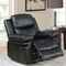 Furniture of America Listowel Bonded Leather Recliner - Image 1 of 2