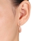 Diamore 14K Rose Gold 1/3 CTW Diamond Star Drop Earrings - Image 2 of 2