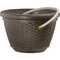 Suncast Resin Wicker Design Hose Pot - Image 1 of 2