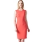 Calvin Klein Sheath Dress with Delicate Novelty Trim - Image 1 of 4