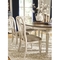 Signature Design by Ashley Realyn 7 pc. Oval Dining Set with Ribbon Back Chairs - Image 4 of 6