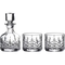 Marquis by Waterford Markham Stacking Decanter and Tumbler 3 pc. Set - Image 1 of 2