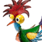 Alpine Wacky Tropical Metal Rooster Decor - Image 5 of 6