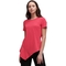 DKNY by Donna Karan Crewneck Asymmetrical Top with Zip Details - Image 1 of 2