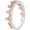 Disney Enchanted 14K Rose Gold Over Sterling Silver 1/10 CTW Diamond Ring, Size 7 - Image 3 of 4